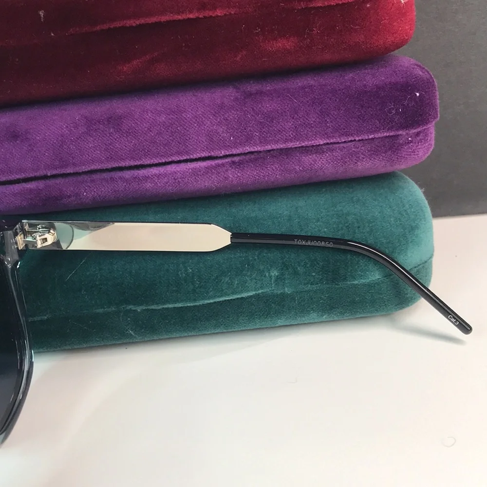 Trendy - 💯 Authentic - New GUCCI GG0976S 001 transparent - Picture 15 of 16